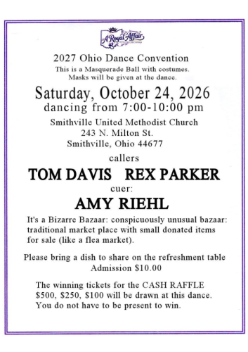 10/24/26 — Masquerade Ball